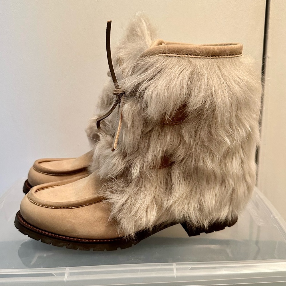 Aerin: Apres-Ski Fur Winter Boots | Size: 7